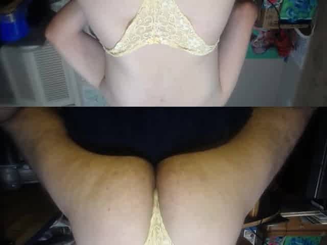 Lollygagmiami yellow panty booty