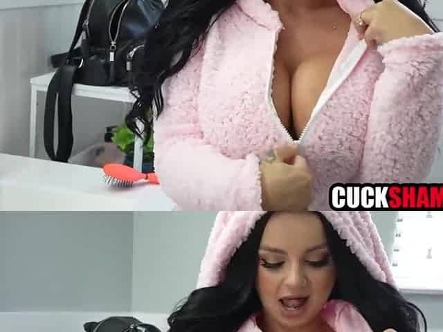 Breasty mother I'd like to fuck wife screws buff dude ifro cuck hubby