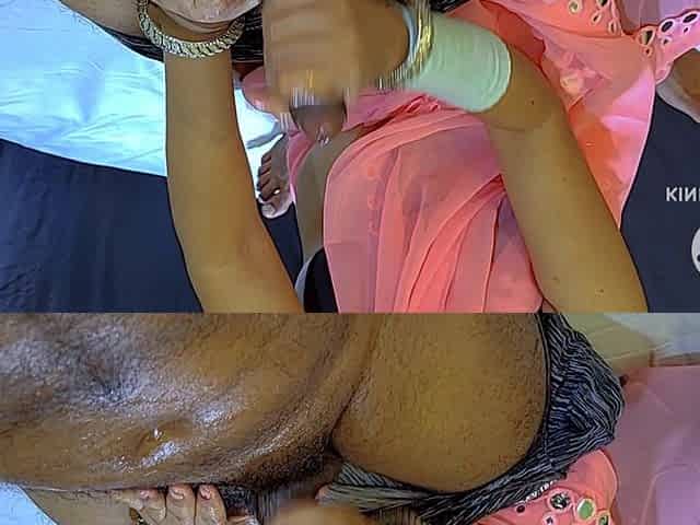 Jija Sali Dirty Talk During Hand Job Cock Massage and Sex