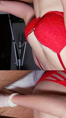 White Gloves Handjob Closeup: Perfect Tits Jiggle, Dick Pulsing, Passionate Handjob, Cumshot Everywhere - Programmerswife