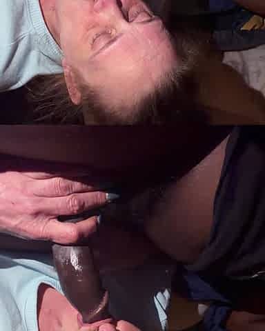 Headrietta: GILF Gives BBC Amazing Gumjob