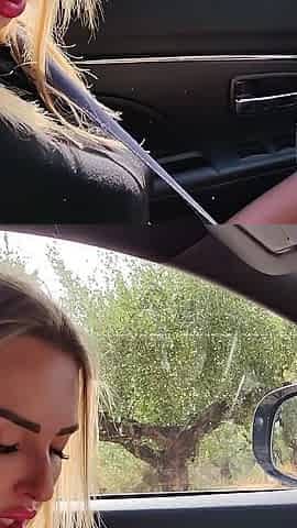 Car, Nylons, and High Heels