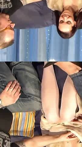 German young couple fucks stepmother where stepfather was gone