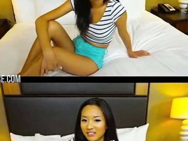 18yo Chinese Girl Makes 1st Adult Video