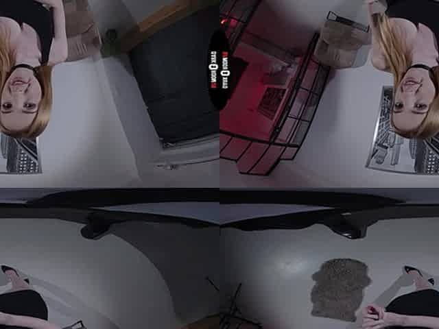 Scarlett Jones VR Porn: Show Me Your QR Code - DarkRoomVR