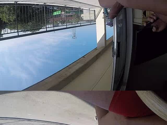 The weather is flawless for a patio pee and a cum.
