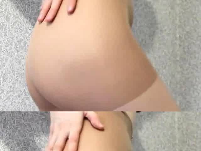 Hairy Pussy Play in Nylons - Solo Webcam Show