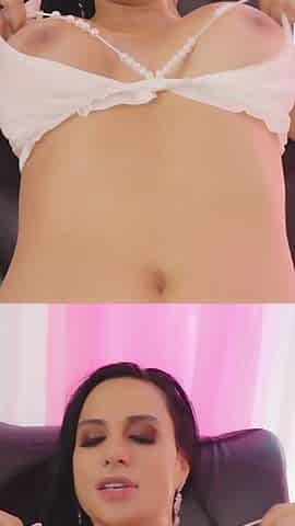 Solo Latina Brunette Fucking Huge Pussy with Toy