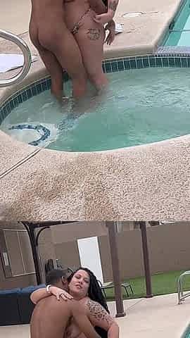 Cheating Busty Housewife Takes BBC Creampie While Her Husband Is Away