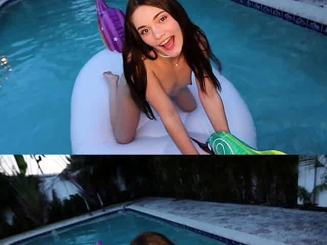 Surprise BBC creampie Threesome Juniper Ren & Kensie Snow