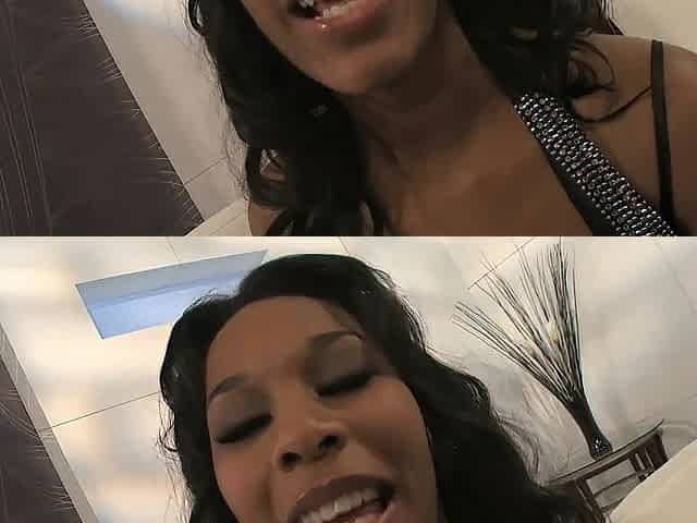 Rane Revere Gets A Cum Discharged To Her Thick Ebony Booty After A Screw!