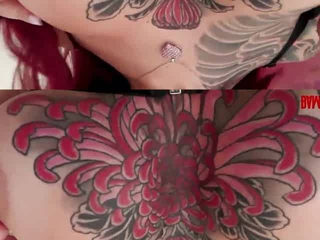 Breasty Tattooed Luna Legend Anal Screwing