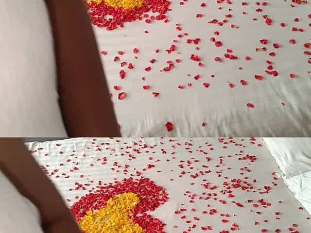 Tamil New Married Couples Honeymoon Celebration in Private Hotel
