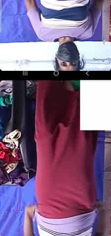 Indian Tamil Village Aunty Fingering with Vegetable