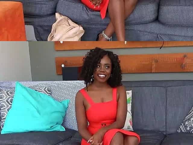 Big butt ebony girl enjoyed rough sex