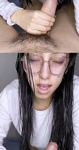 Hot Brunette Girlfriend POV Blowjob
