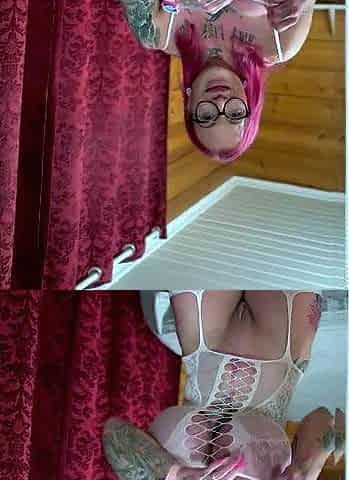 Great Big Boobs On Masturbating Redhead