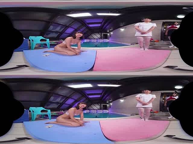 VR Gravure Idols Association Vol. 2: Perverted Rampage in the Pool - Asian Teen Schoolgirls Sexy Swimming