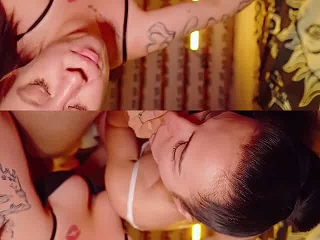 They Made Me To Cum Twice In A Row - Huge Facial, Cum In Mouth And Cum Swapping