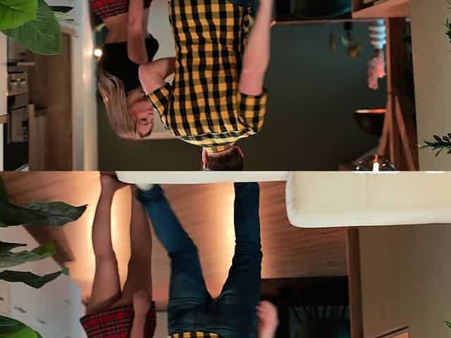 Teen dressed like a slut fucks stepbro