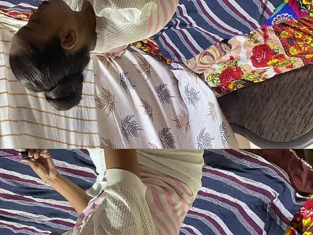 Indian 18 Year Old Teen Hot Sex with Her Step Dad