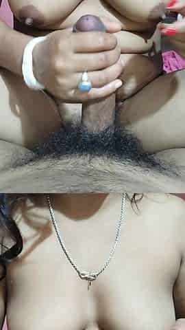 Indian Girlfriend Handjob Boyfriend