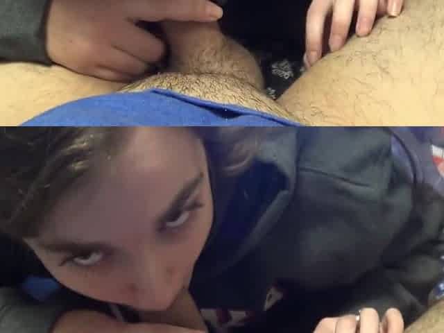 Pov Blowjob & Creampie