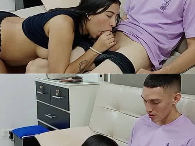 Horny Stepsister Turns Me off with a Good Blowjob and Then Gives Me Her Juicy Pussy Full Story