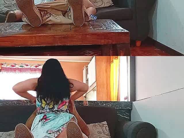 My Cuckolded Husband Cooks While We Have Sex with His Friend