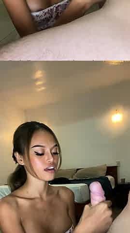 Anal teen blowjob cumshot ass tight gape