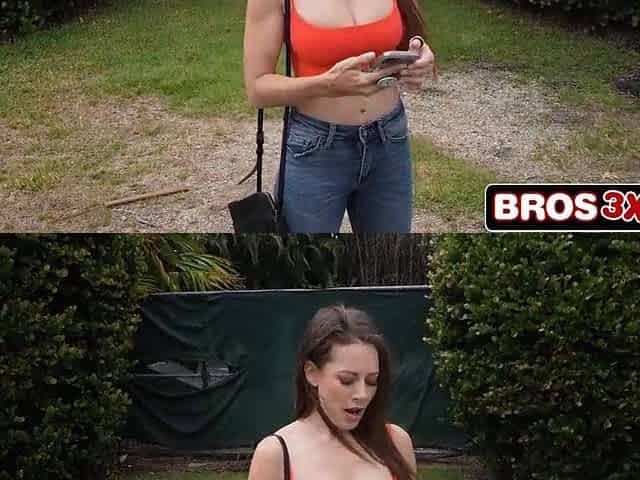 Hawt Hottie Showed Her Titties for a Ride and Ended Up Riding Knob Instead