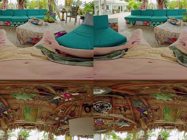 Morning Poolside Creampie - Virtual Real Porn