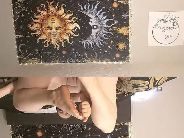 Teasing You with My Lotioned Feet
