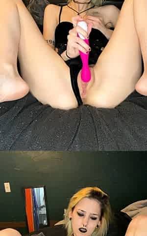 Beautiful Sonya having a horny solo toy masturbation