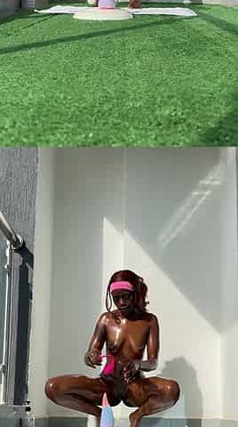Ebony Pussy Is as Juicy as It Sounds
