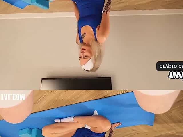 Stepsis Homemade Yoga Endorses Creampie, Xxx!