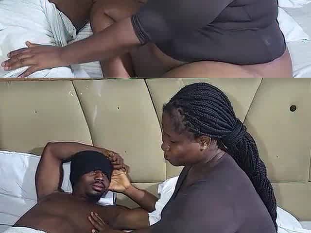 Bulky big beautiful woman black got bang just the way this babe crave it