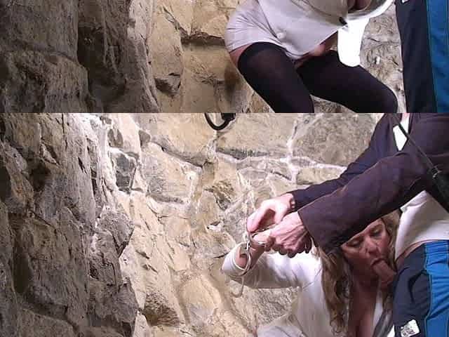 Secretary gets a creampie in boss's dungeon