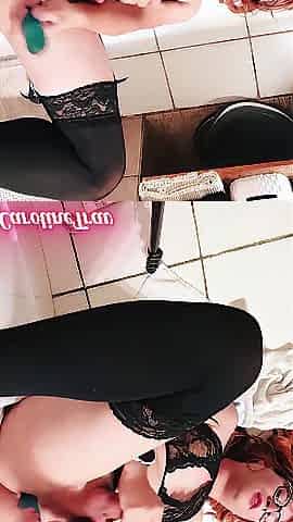 CarolineTrav - Ever Seen a Femboy Transform a White Floor into playground
