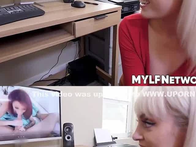 Maxim Law In Platinum Blonde Invades My Privacy So I Throat Fucked Her As A Result