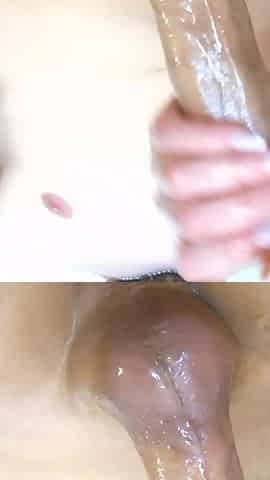 Swedish Girlfriend Have to Use Two Hands for Her Boyfriends Huge Cock