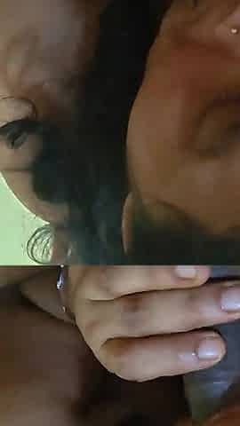 Indian Wife Perfect Blowjob Husband Cock