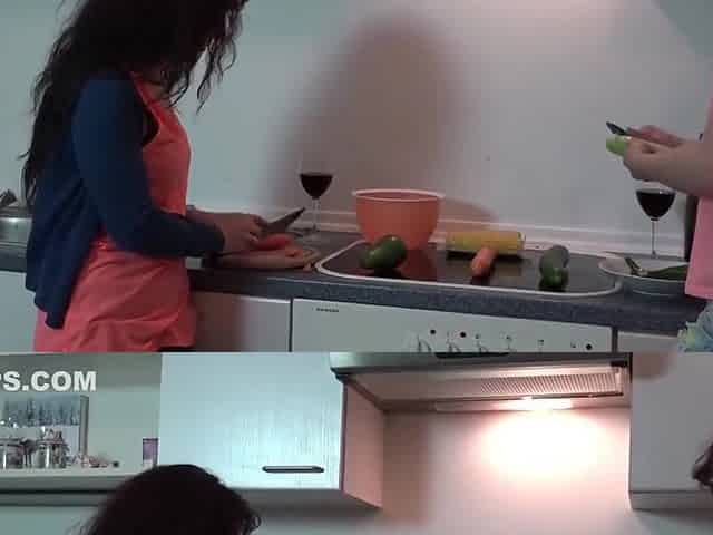 Natalie Hot In Lesbian Babes From France Playing With Big Toy