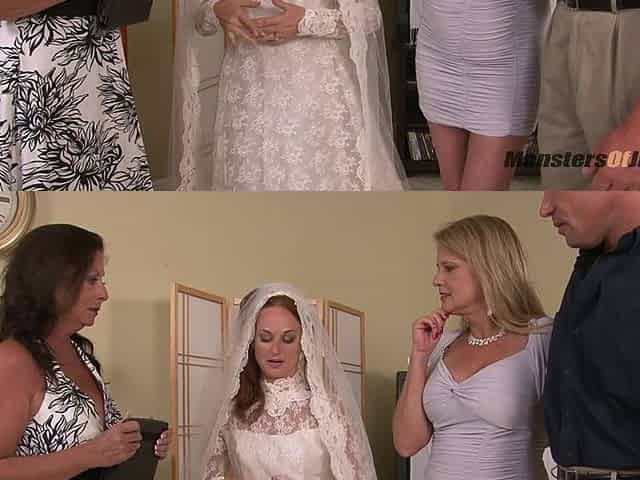 Awkward Wedding Planning Ends in Massive Facial Cumshot
