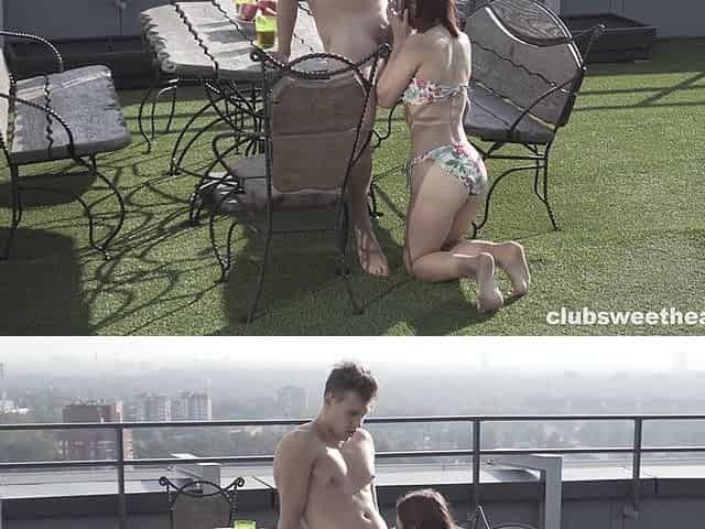 Young Couple Banging at Home