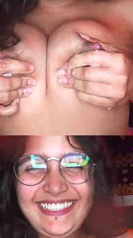 Lactating Woman Dropping Milk in My Face