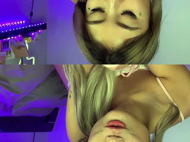 Cute blonde teen Lindsey solo toying pussy and ass