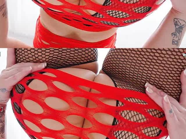 Rammed - Vivian Taylor Gets Her Breasty And Curvy Body Rammed By A Ebony Penis