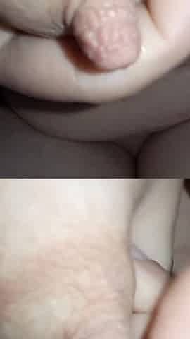 Older twat cums and squirts milk from her hawt boobs