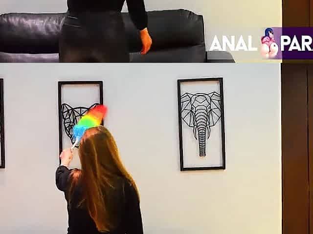 HANNAH MILLER LETS HER STEPSON'S MASSEUR SUPERLATIVELY GOOD ALLY SCREW HER IN THE BOOTY.